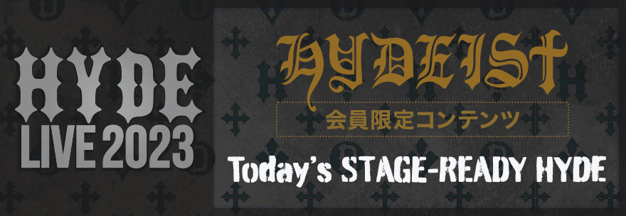 HYDE LIVE 2023 幕張 Tour Final Tシャツ 未開封
